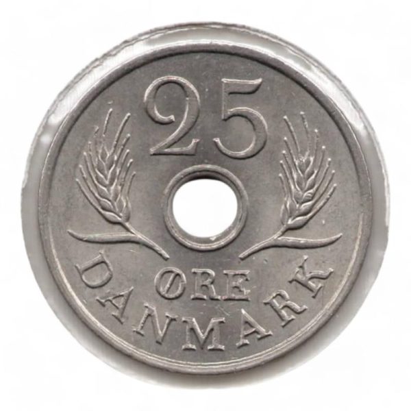 Denemarken 25 Øre 1972