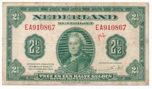 Nederland-2,5Gulden-1943-vz