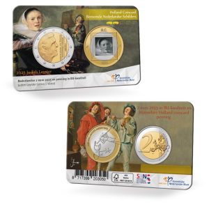 Nederland 2 euro 2025 Holland coin fair Judith Leyster in coincard