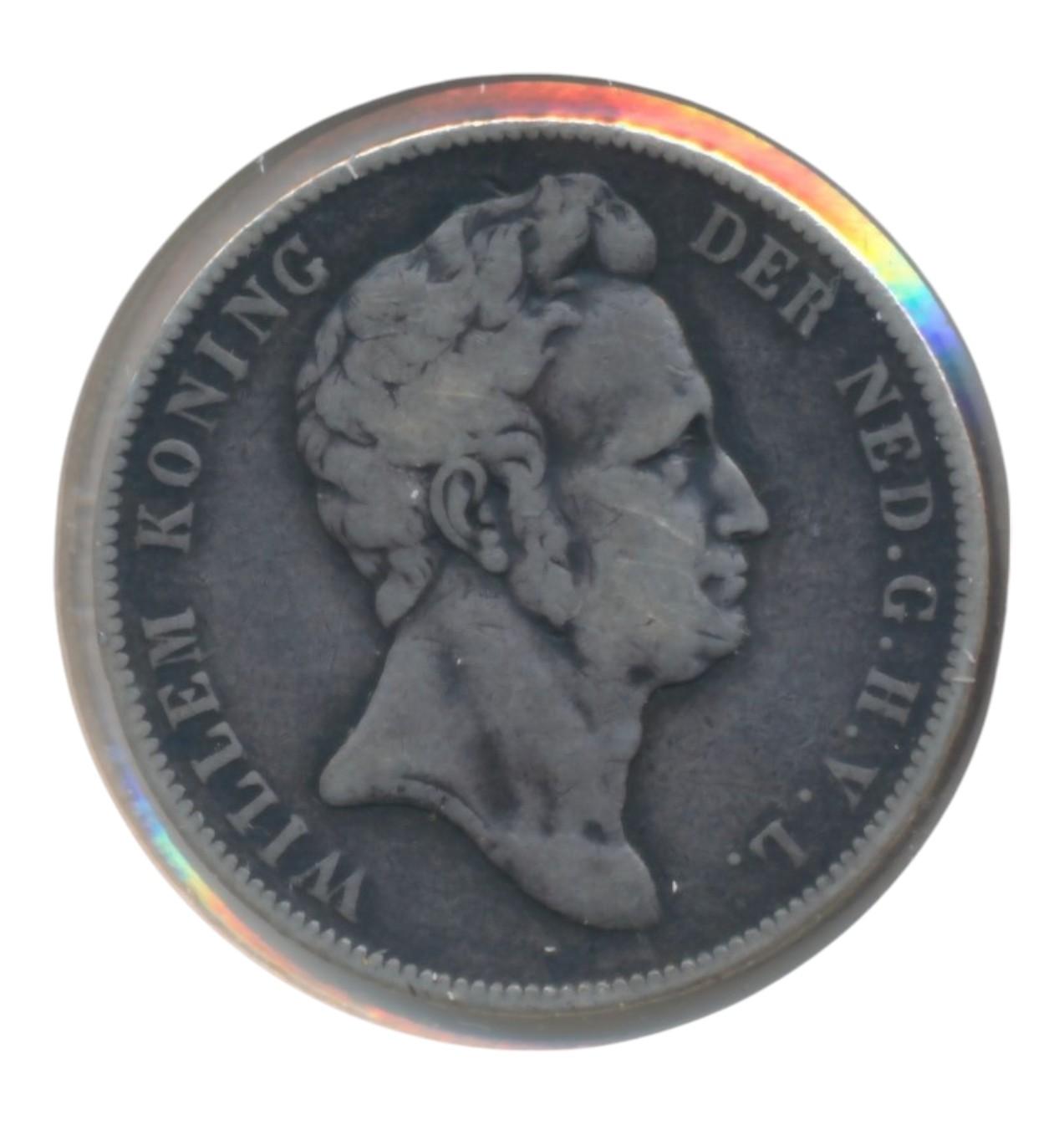 Nederland serie zilveren guldenmunten Willem 1 t/m Wilhelmina (8 stuks) - Image 3