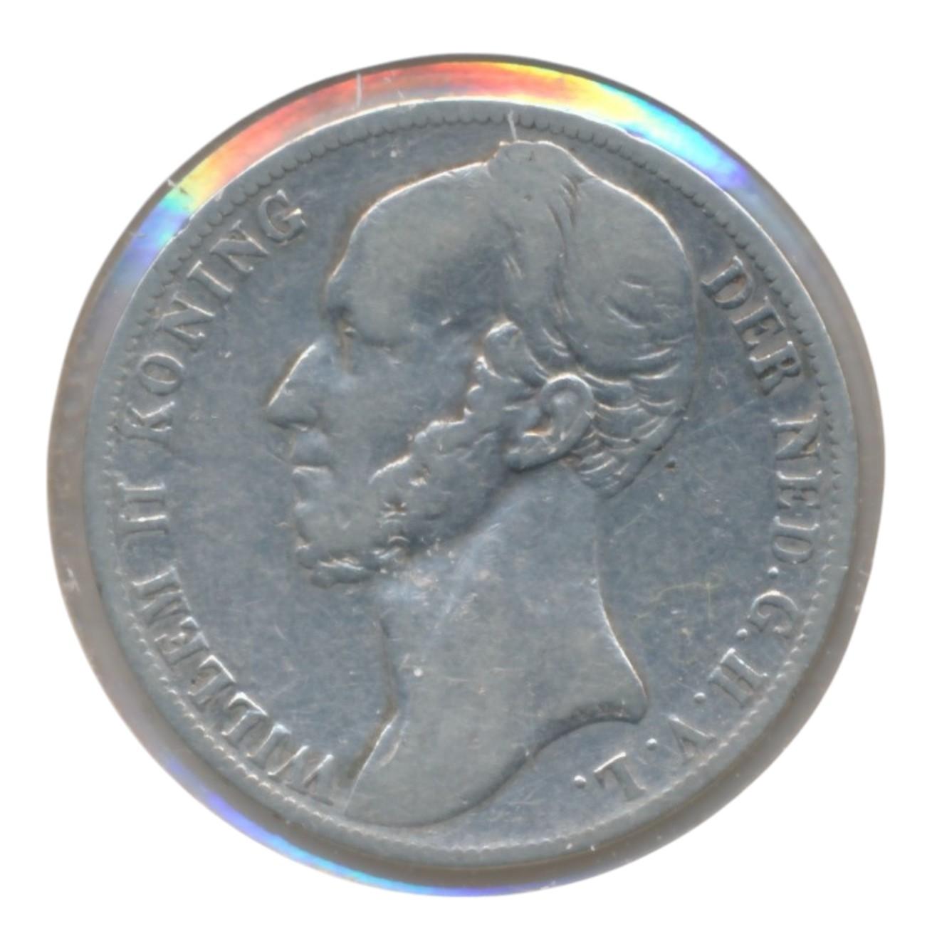 Nederland serie zilveren guldenmunten Willem 1 t/m Wilhelmina (8 stuks) - Image 5