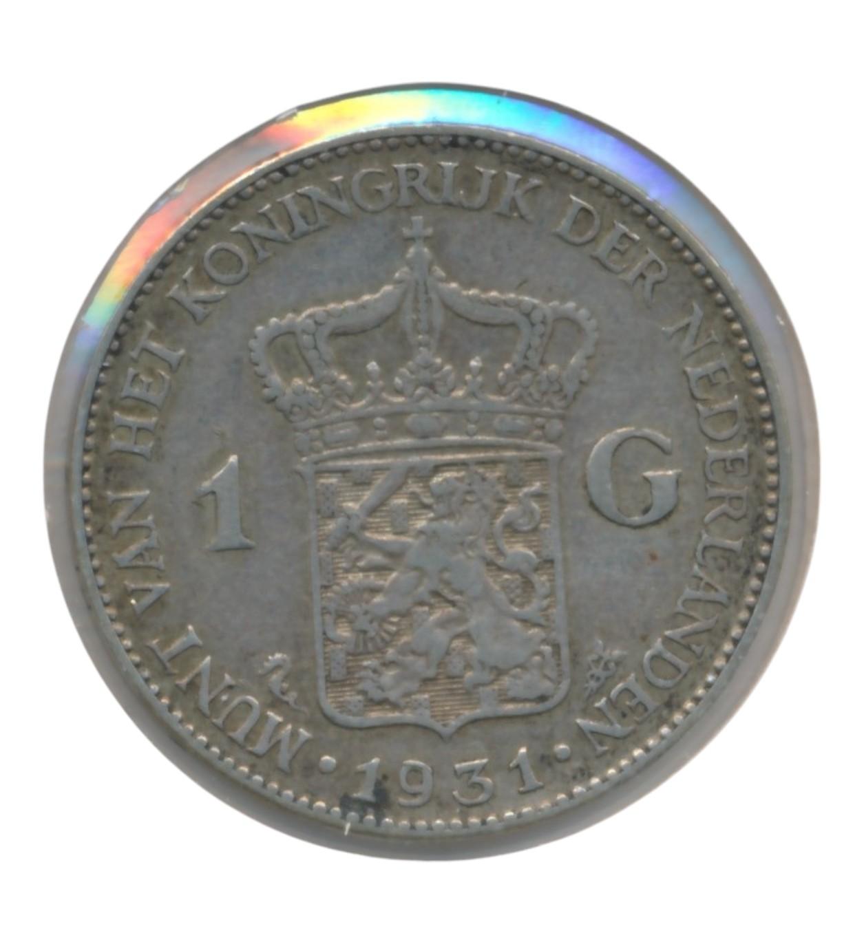 Nederland serie zilveren guldenmunten Willem 1 t/m Wilhelmina (8 stuks) - Image 15