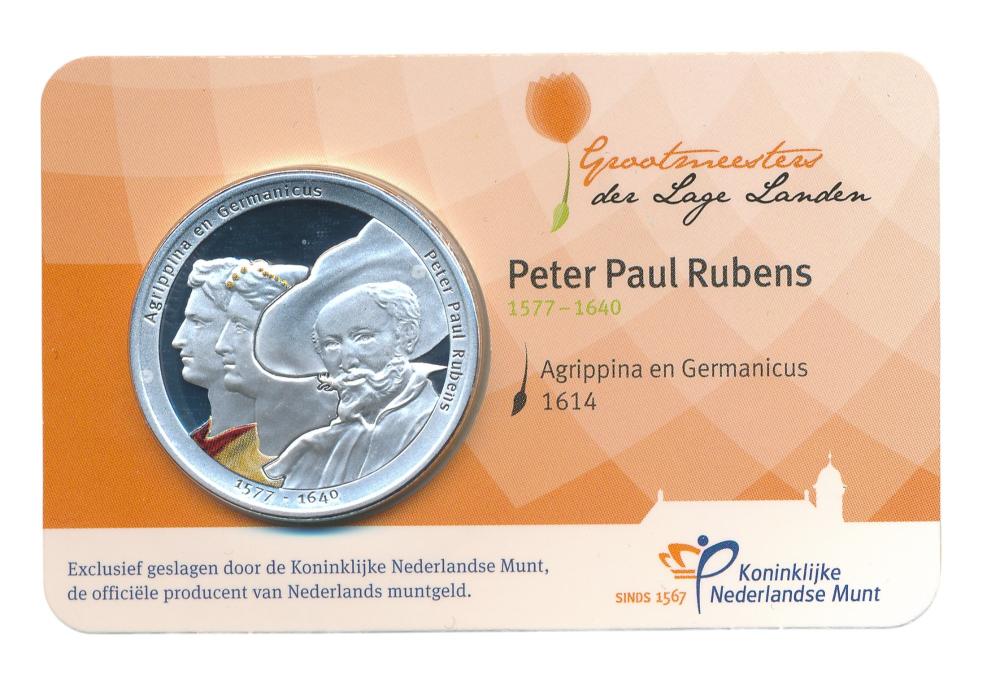 Nederland Grootmeesters der Lage Landen coincard Rubens