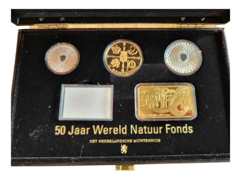 Nederland Jubileumset 50 jaar WNF 2011 Proof in cassette