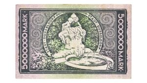 Duitsland 5 miljoen Mark 1923 Noodgeld Düsseldorf Reihe II