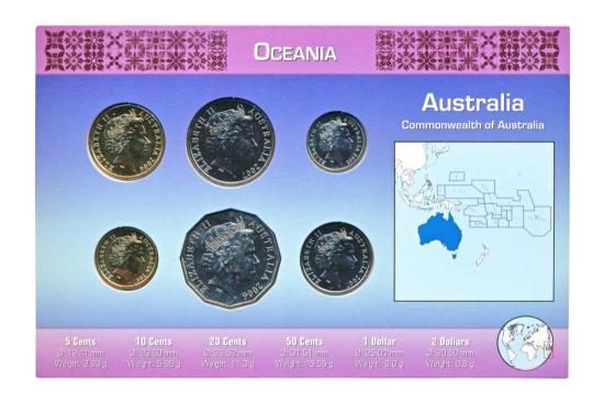 Australië Muntset Dollar/Cents