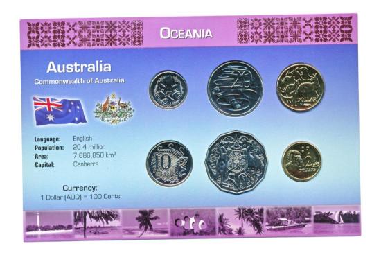 Australië Muntset Dollar/Cents