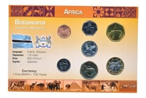 Botswana Muntset Pula/Thebe