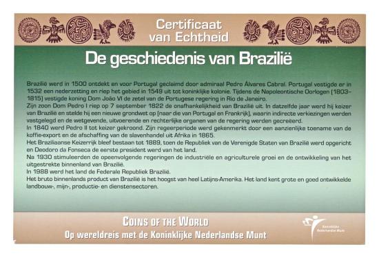 Brazilië Muntset Real/Centavos