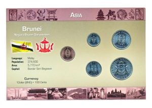 Brunei Muntset Dollar/Cents