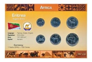 Eritrea Muntset Nafka/Cents