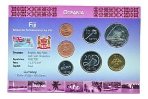 Fiji Muntset Dollar/Cents