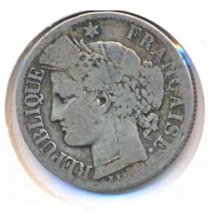 Frankrijk 2 Francs 1873-A