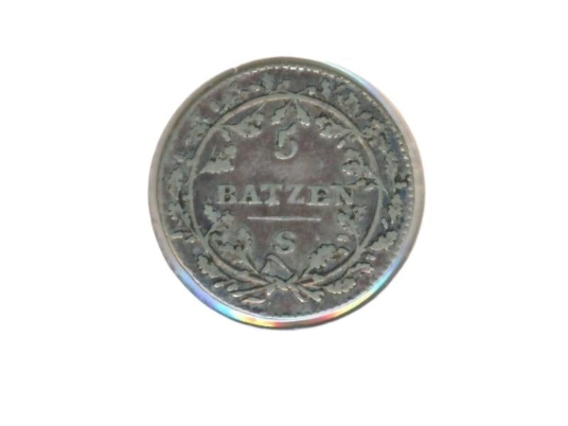 Helvetische Republiek 5 Batzen 1799-S