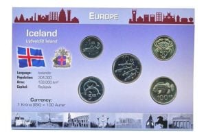 IJsland Muntset Króna
