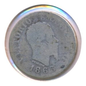 Italië 50 Centesimi 1863-1 (Zeer goed)