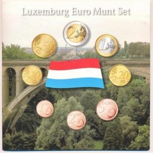 Luxemburg Euromuntset 2010 UNC