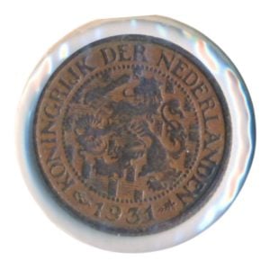 Nederland 1 Cent 1931 Wilhelmina