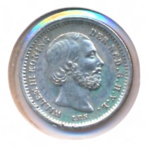 Nederland 5 Cent 1879 Willem III