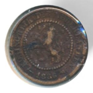 Nederland 1/2 Cent 1886 Willem III