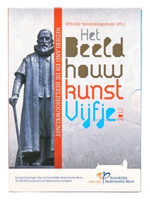 Nederland 5 Euro 2012 Het Beeldhouwkunst Vijfje - Zilver Proof in blister