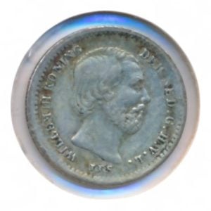 Nederland 10 Cent 1887 Willem III