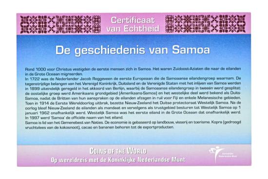 Samoa Muntset Tala/Sene