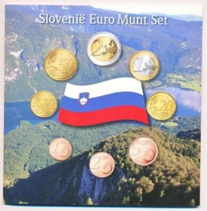 Slovenië Euromuntset 2007 UNC