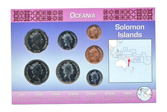 Salomonseilanden Muntset Dollar/Cents