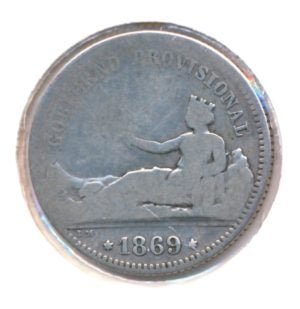 Spanje 1 Peseta 1869