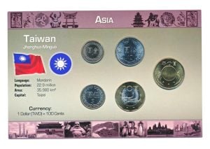Taiwan Muntset Dollar/Cents