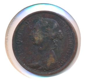 Verenigd Koninkrijk Half Penny 1887