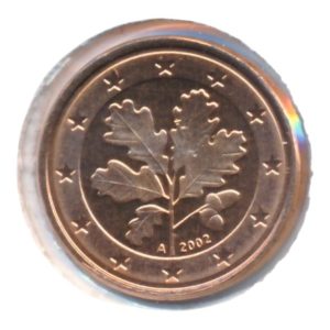Duitsland 1 eurocent 2002-A