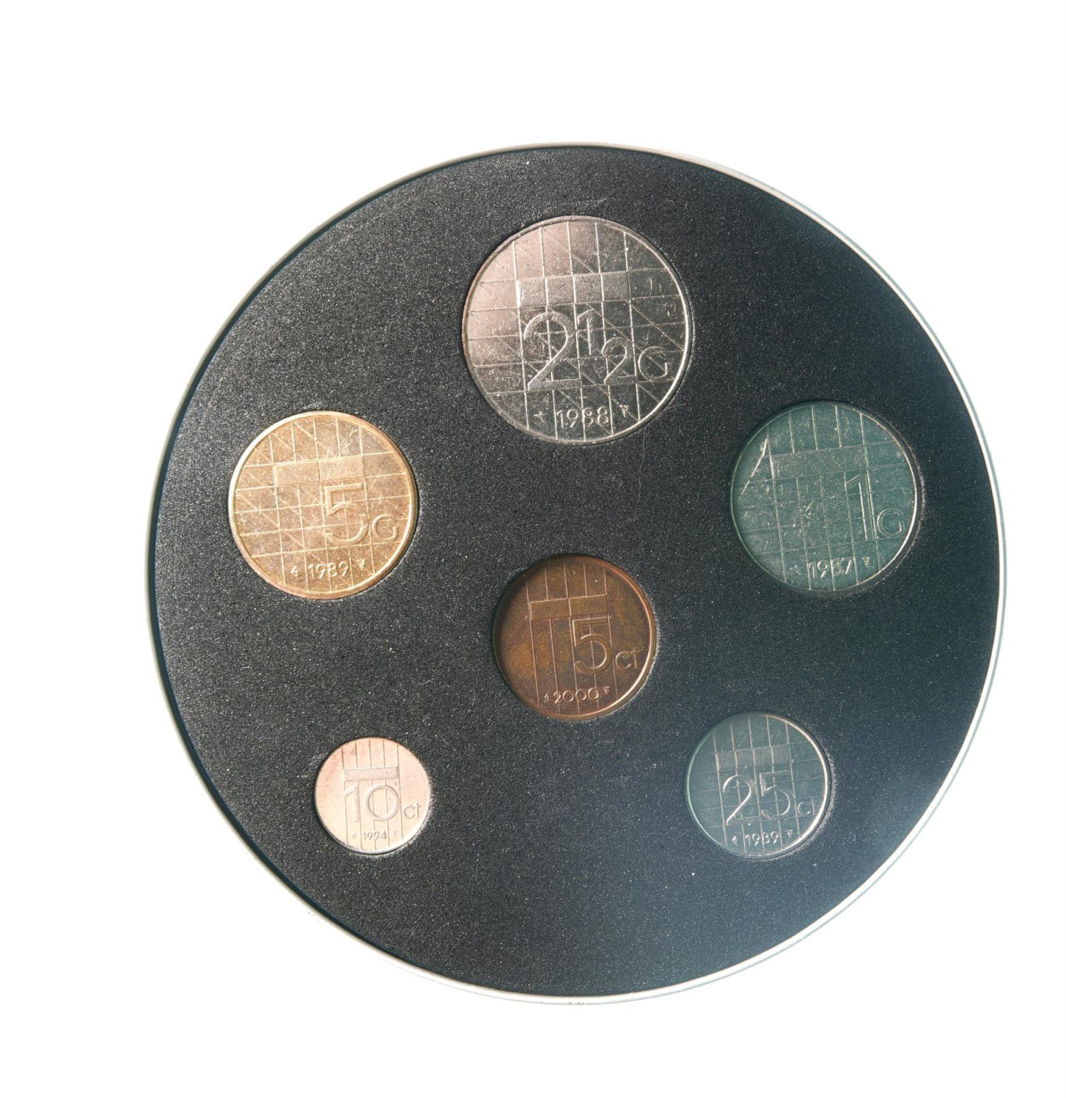 Nederland Guldenmuntenset Beatrix in blik