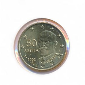 Griekenland 50 eurocent 2002