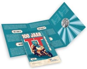 Nederland 5 Euro 2025 100 jaar TT Assen Vijfje - Zilver Proof in blister