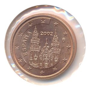 Spanje 1 eurocent 2002