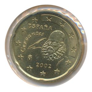 Spanje 20 eurocent 2002