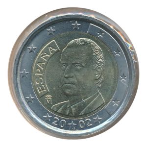 Spanje 2 euro 2002