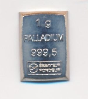 Palladium baar 1 gram
