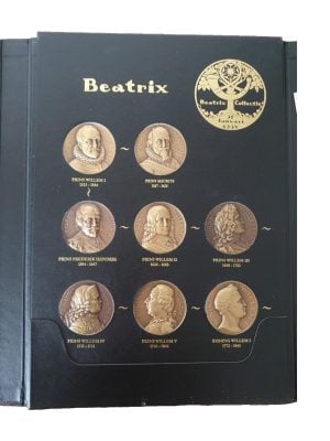 Nederland Beatrix Collectie 31 Januari 1938 Penningen-set Wienecke