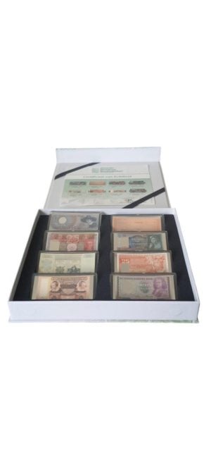 Nederland Zilveren Miniatuur Bankbiljetten (5)