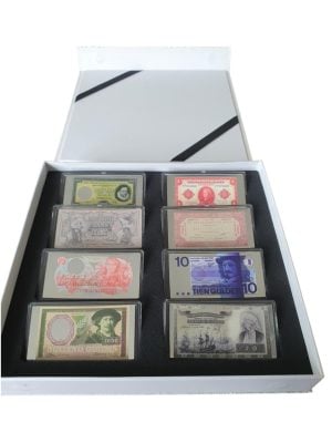 Nederland Zilveren Miniatuur Bankbiljetten (1)