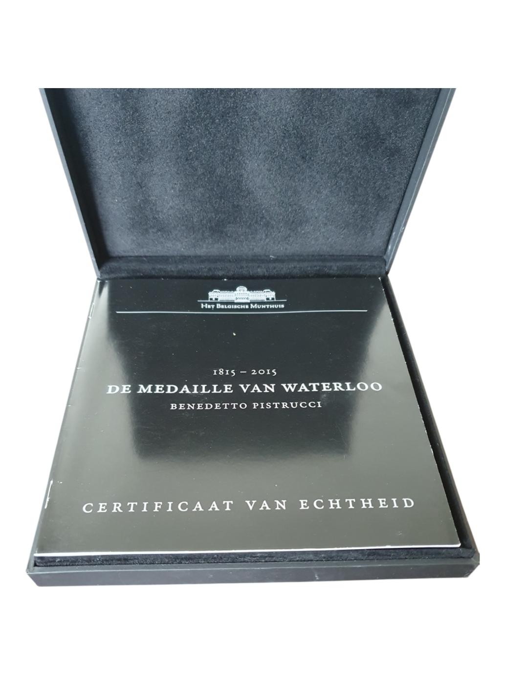 Verenigd Koninkrijk Reproductie De Medaille van Waterloo 1815-2015