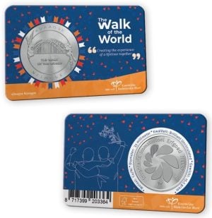 Nederland Nijmegen 4daagse penning 2025 in coincard