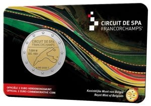 België 2 Euro 2025 Circuit Spa Francorchamps in coincard (NE)