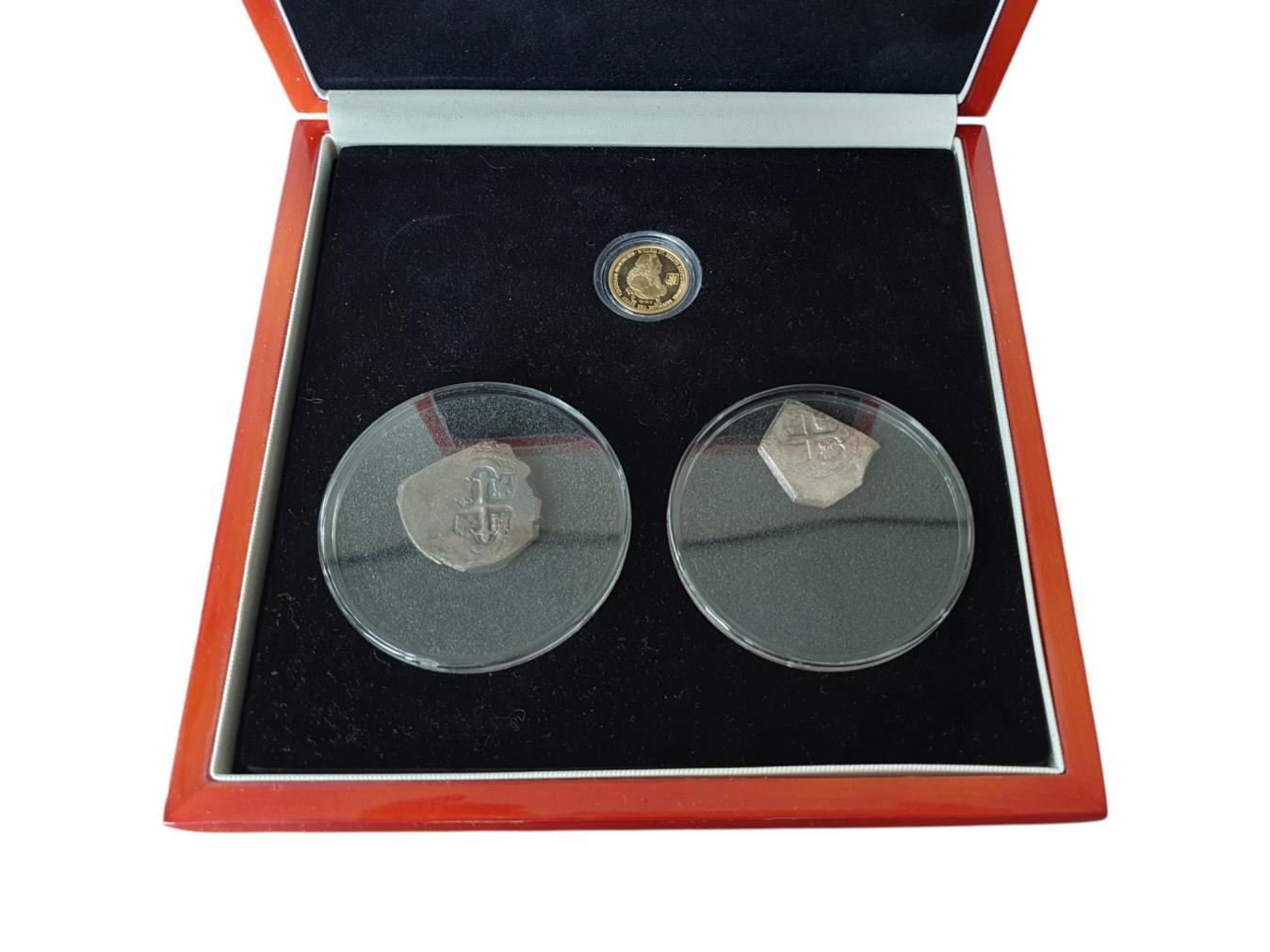 Nederland Scheepsmunten-set VOC Scheepswrak De Rooswijk 1737