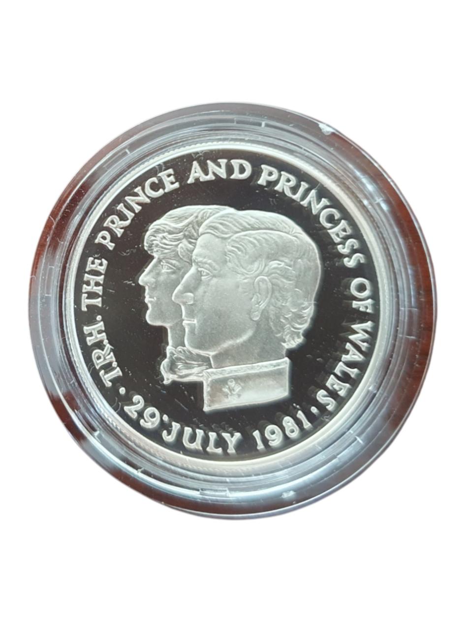 Verenigd Koninkrijk Herdenkingsset Koninklijk Huwelijk 1981 Zilver Proof