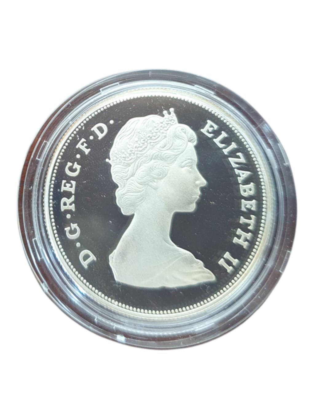 Verenigd Koninkrijk Herdenkingsset Koninklijk Huwelijk 1981 Zilver Proof