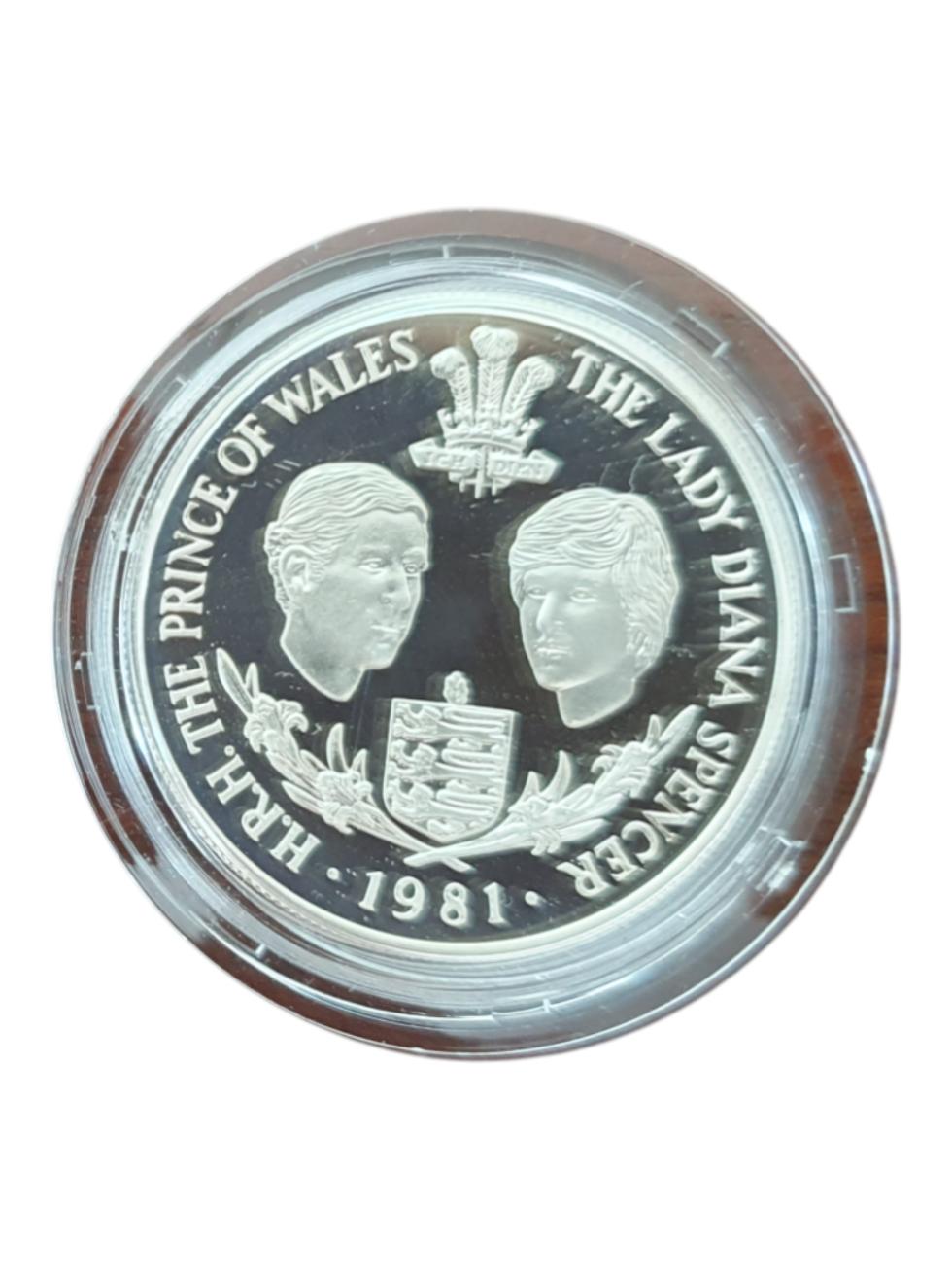 Verenigd Koninkrijk Herdenkingsset Koninklijk Huwelijk 1981 Zilver Proof